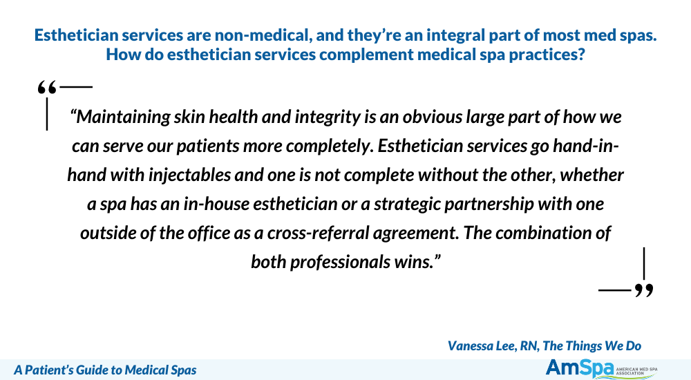 Esthetician Services in Med Spas