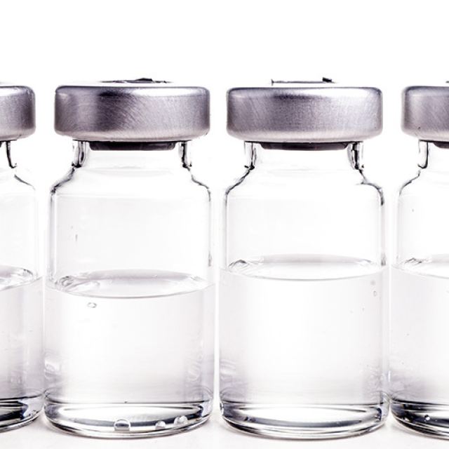 Amspa glass vials