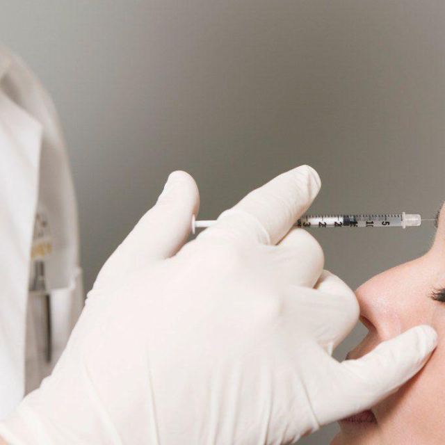 Botox injections for facial