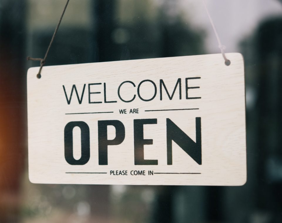 Business open