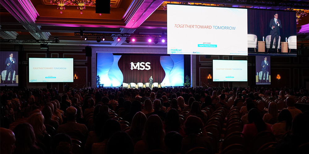 Aesthetic owners, clinicians and practice managers attend the Medical Spa Show 2025 general session