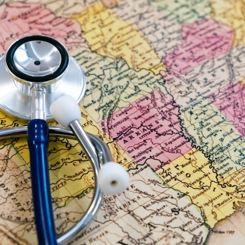 Multi-state map and stethoscope